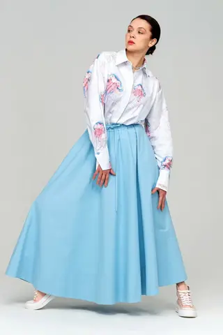 Юбка из денима REDKOE