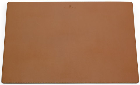 Кожаное покрытие на стол Graf von Faber-Castell гладкая кожа коричневая