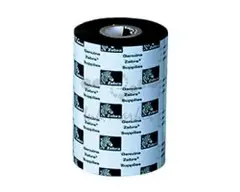 Zebra Wax Ribbon, 110mmx74m, 2300, Standard, 12mm core