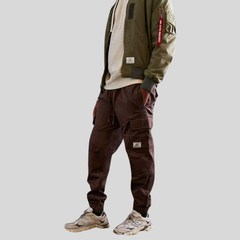Брюки Alpha Industries Cotton Jogger Chocolate (Коричневый)