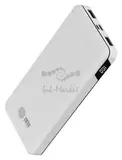 Мобильный аккумулятор Cactus CS-PBFSKT-10000_MAK 10000mAh 2.1A 2xUSB белый