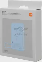Мобильный аккумулятор Xiaomi Magnetic BHR08PCGL 10000mAh QC3.0/PD3.0 33W 3A USB-C беспров.зар. голубой — фото 3