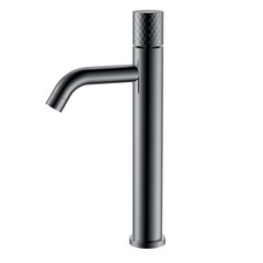 Boheme 122-SGM Смеситель STICK для умыв. выс. Shine Gun Metal высокий с ручкой DIAMOND фото
