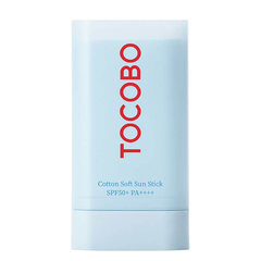 Себорегулирующий солнцезащитный стик для лица Tocobo Cotton Soft Sun Stick SPF50+ PA++++