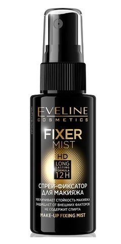 EVELINE Спрей-фиксатор для макияжа FIXER MIST HD 50мл