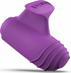 Фиолетовый вибростимулятор на пальчик Bteased Basic Finger Vibrator - 