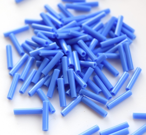 Стеклярус Тохо 9 мм 0048L Васильковый