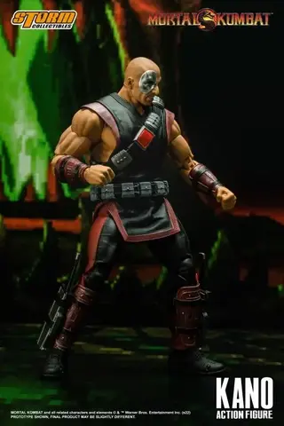 Фигурка Кано масштаб 1/12 Мортал Комбат Storm Collectibles