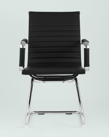 Кресло для посетителей TopChairs Visit черное
