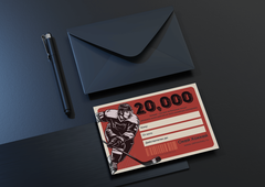 Подарочный сертификат на 20000 рублей