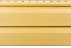 Сайдинг виниловый Альта-Профиль Корабельный брус Канада+ Престиж Жёлтый 3660х230 мм