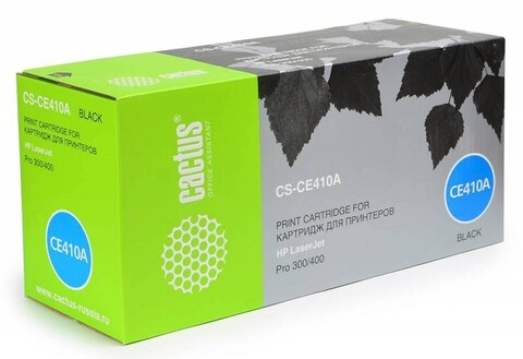 Картридж лазерный Cactus CS-CE410A CE410A черный (2200стр.) для HP LJ Pro 300, M351, 400, M451