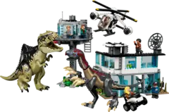 Конструктор LEGO Jurassic World 76949 Атака гигантозавра и теризинозавра