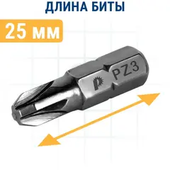 Бита отверточная ПРАКТИКА 