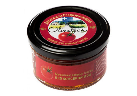 Брускетта из вяленых томатов Olivateca, 150г