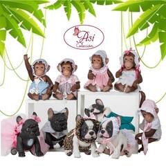 Asi Шимпанзе Нило в шортах и чепчике, 32 см (606260)