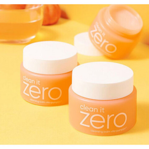 Гидрофильный бальзам витаминный с тыквой BANILA CO Clean It Zero Cleansing Balm Pumpkin 100 мл