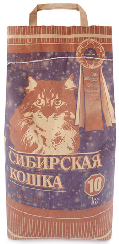 Сибирская кошка Наполнитель СУПЕР комкующийся (10 кг)