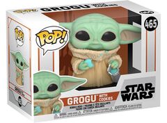 Funko POP! Star Wars. The Mandalorian: Grogu with Cookies (465)