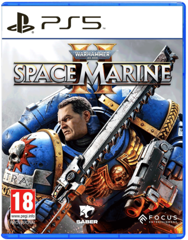 Warhammer 40,000 Space Marine 2 Стандартное издание (диск для PS5, полностью на русском языке)
