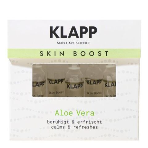 KLAPP Cosmetics Концентрат, 5 × 2 мл | ALOE VERA Skin Boost