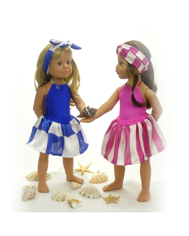 Купальник - На кукле. Одежда для кукол, пупсов и мягких игрушек.