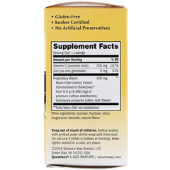 Nature's Way, Sambucus Immune, бузина, стандартизированный экстракт, 30 пастилок