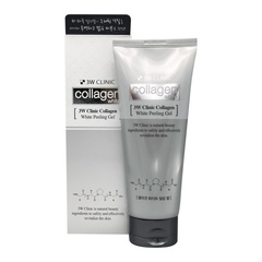 3W Clinic Гель с коллагеном - Collagen white peeling gel, 180г