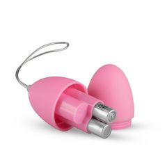 Розовое виброяйцо Vibrating Egg с пультом ДУ - 