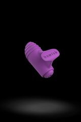 Фиолетовый вибростимулятор на пальчик Bteased Basic Finger Vibrator - 