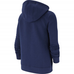 Детская толстовка Nike NSW Hoodie FZ Club B - midnight navy/midnight navy/white