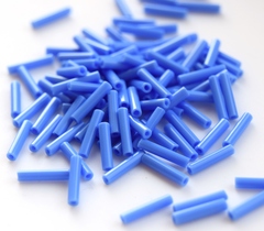 Стеклярус Тохо 9 мм 0048L Васильковый