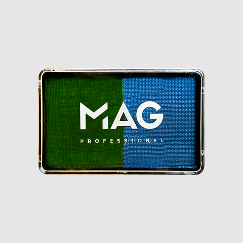 Аквагрим MAG  травяной зеленый/серо-синий 50 гр