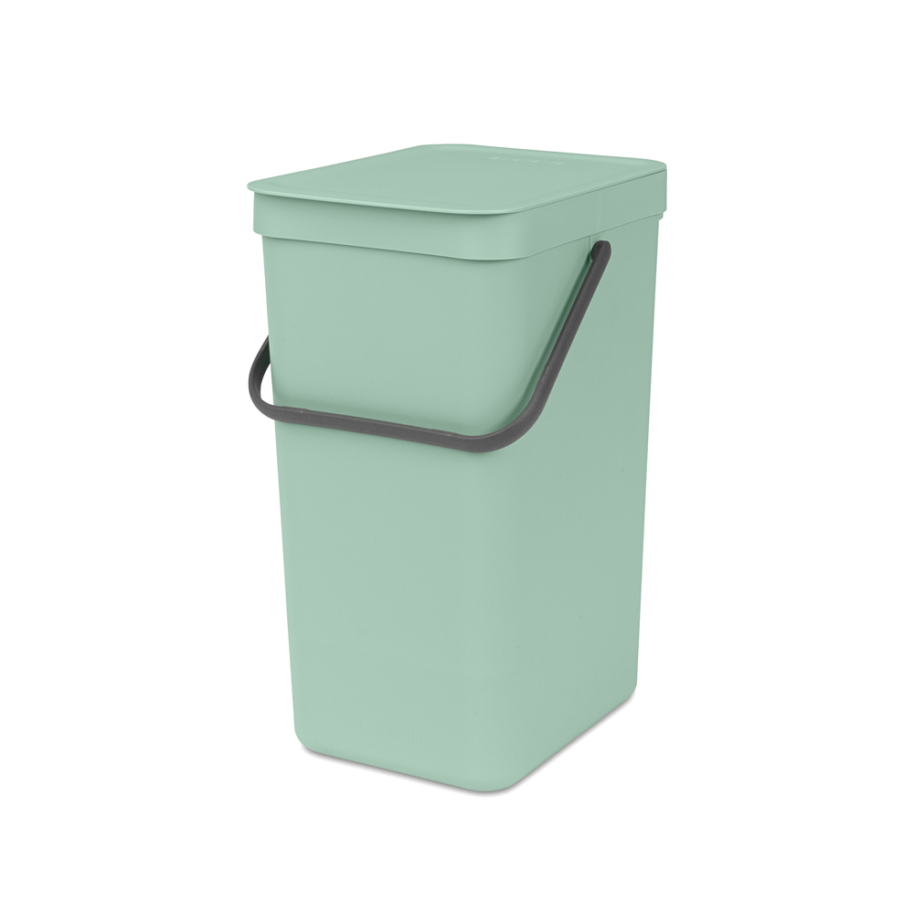 Встраиваемое мусорное ведро Sort & Go (16 л), Мятно-голубой, арт. 211867 - фото 1