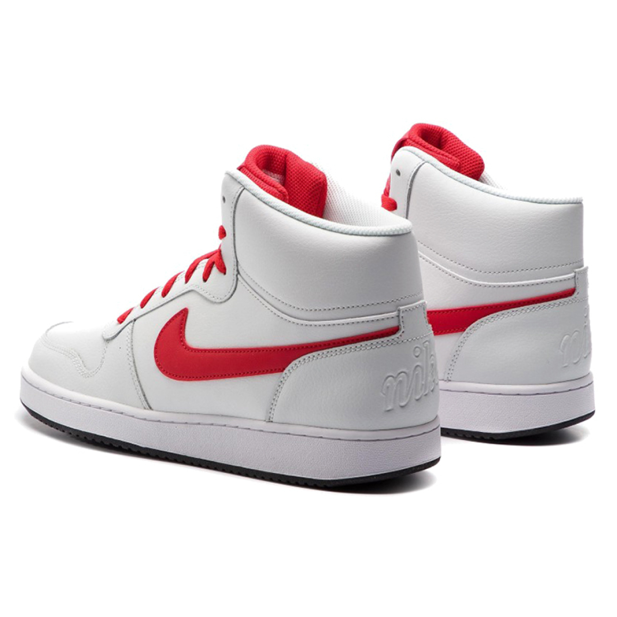 Nike Ebernon Mid White Red AQ1773 101 11 100 HARDLUX