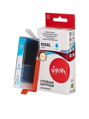 Струйный картридж Sakura C2P24AE (№935XL Cyan) для HP Officejet 6820, 6815, 6810, 6812 eAIO; Officejet 6220, Pro 6230 ePrinter; Officejet Pro 6835, 6830 eAIO, пигментный тип чернил, голубой, 14,6 мл., 1000 к.