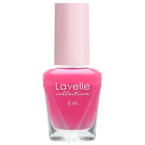 Lavellecollection Лак миниколор тон 075 розовый неон  6 мл