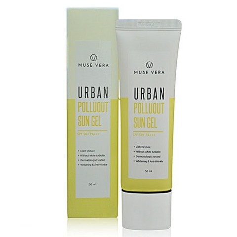 DEOPROCE MUSEVERA URBAN POLLUOUT SUN GEL SPF50+/PA+++ 50мл