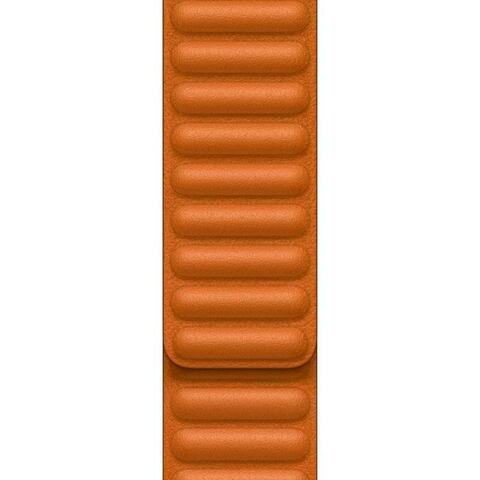 Ремешок Apple 45 mm Golden Brown Leather Link - S/M (ML7U3ZM/A)