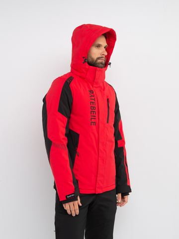 куртка горнолыжная для мужчин BATEBEILE красного цвета.