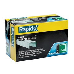 RAPID широкие, тип 140, 6 мм, 5000 шт, супертвердые профессиональные скобы (11905711)