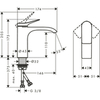 Hansgrohe Vivenis 75022000 Смеситель для раковины (хром)