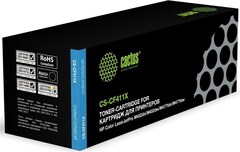 Картридж лазерный Cactus CS-CF411X CF411X голубой (5000стр.) для HP HP CLJ Pro M452dn/ M452dw/M477fdn/M477fdw