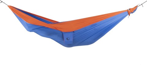 Картинка гамак туристический Ticket to the Moon king size hammock Royal Blue/Orange - 3