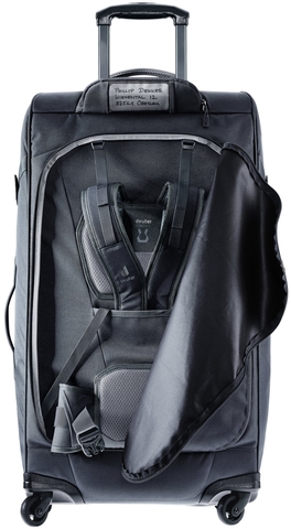 Картинка сумка на колесах Deuter Aviant Access Movo 80 black - 3