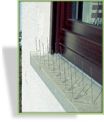 Противоприсадные шипы пластиковые