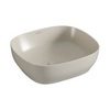 Vitra 7994B066-0016 Чаша Outline Recycled, прямоугольная, компактная, 48x42 см, без перелива, матовый тауп