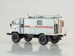 GAZ-66 KShM R-142N (66) Command Vehicle Ministry of Emergency 1:43 AutoHistory