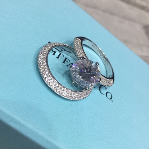 Кольцо Tiffany двойное