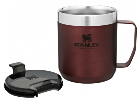 Картинка термокружка Stanley classic mug 0.35l бордовый - 3
